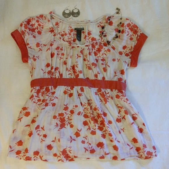 Tops - Hilard & Hanson Short Sleeve Blouse